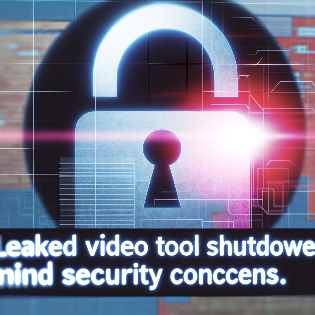 OpenAI Shuts Down Leaked Video Tool Amid Security Concerns