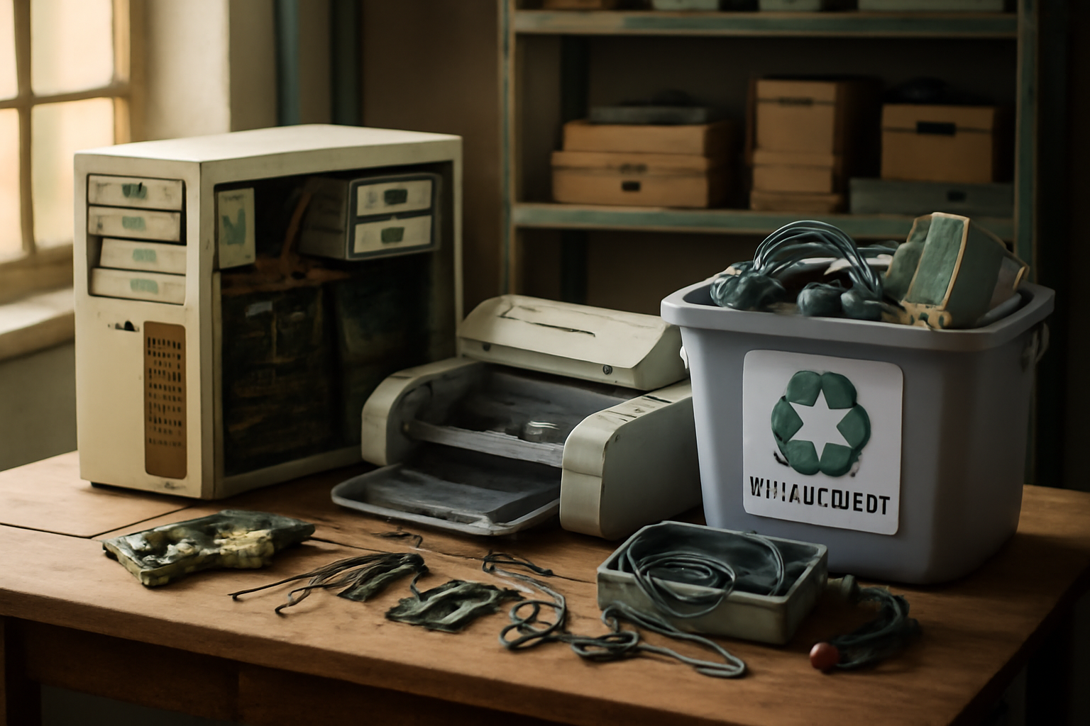 How to Recycle Old Computers and Printers for Free