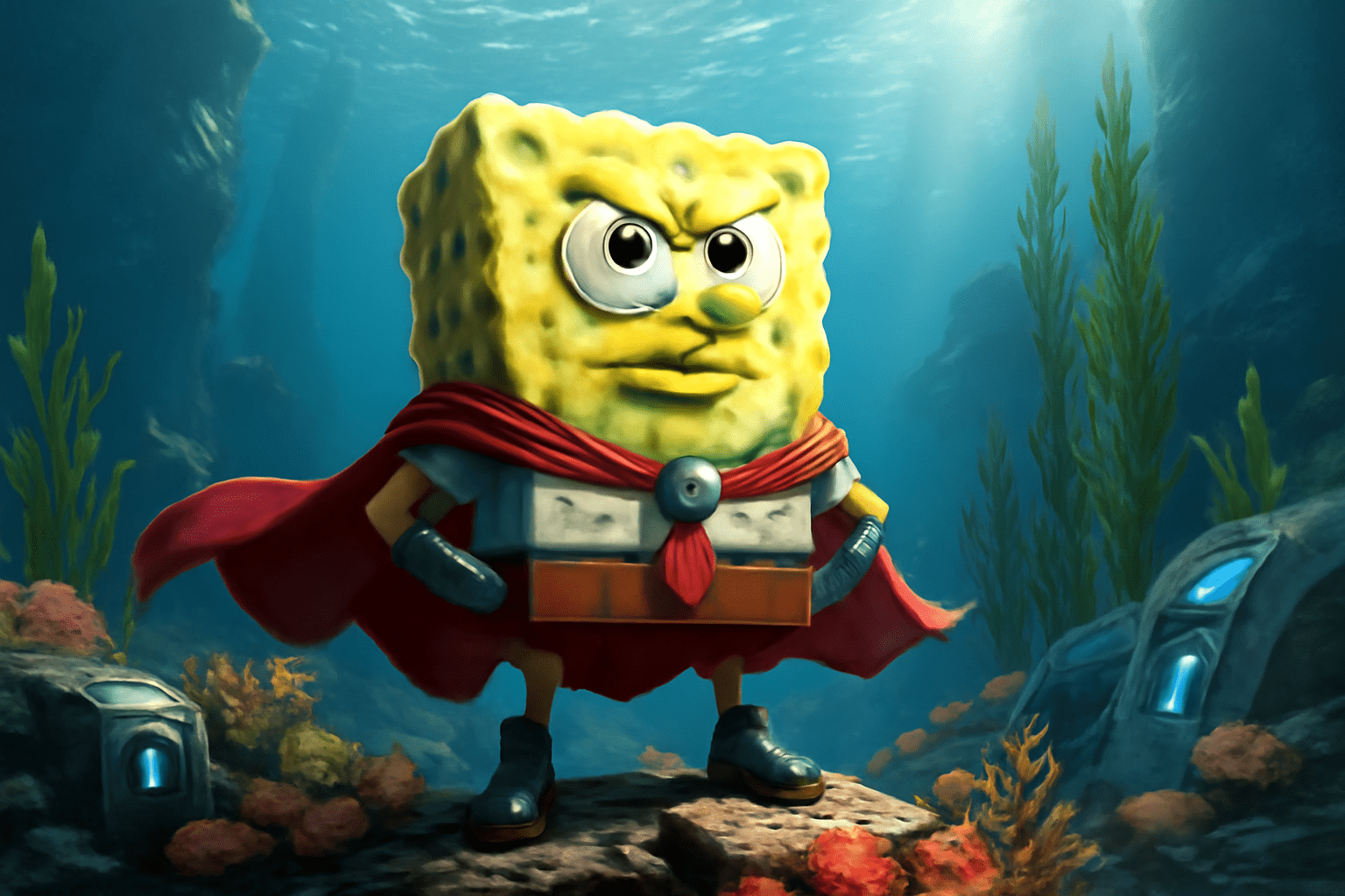 SpongeBob Titans of the Tide Coming to PC and Consoles