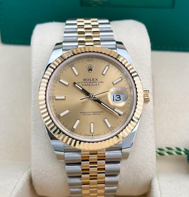 Rolex Datejust 41 — Wimbledon Dial, Ref. 126333