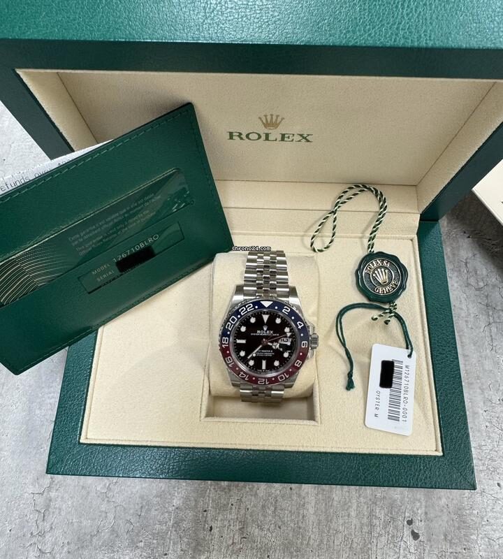 Rolex GMT-Master II “Pepsi” — Ref. 126710BLRO