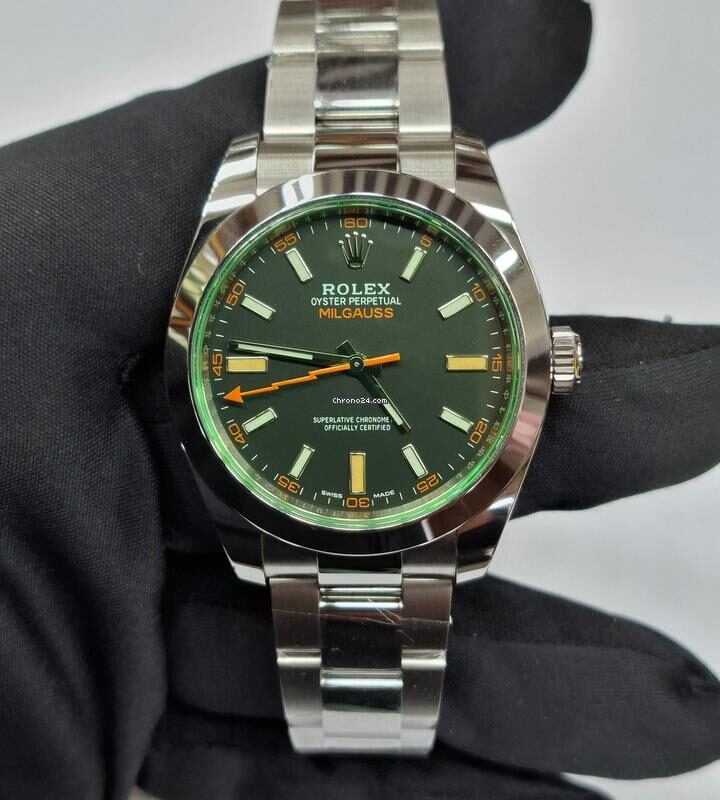 Rolex Milgauss Z-Blue — Ref. 116400GV