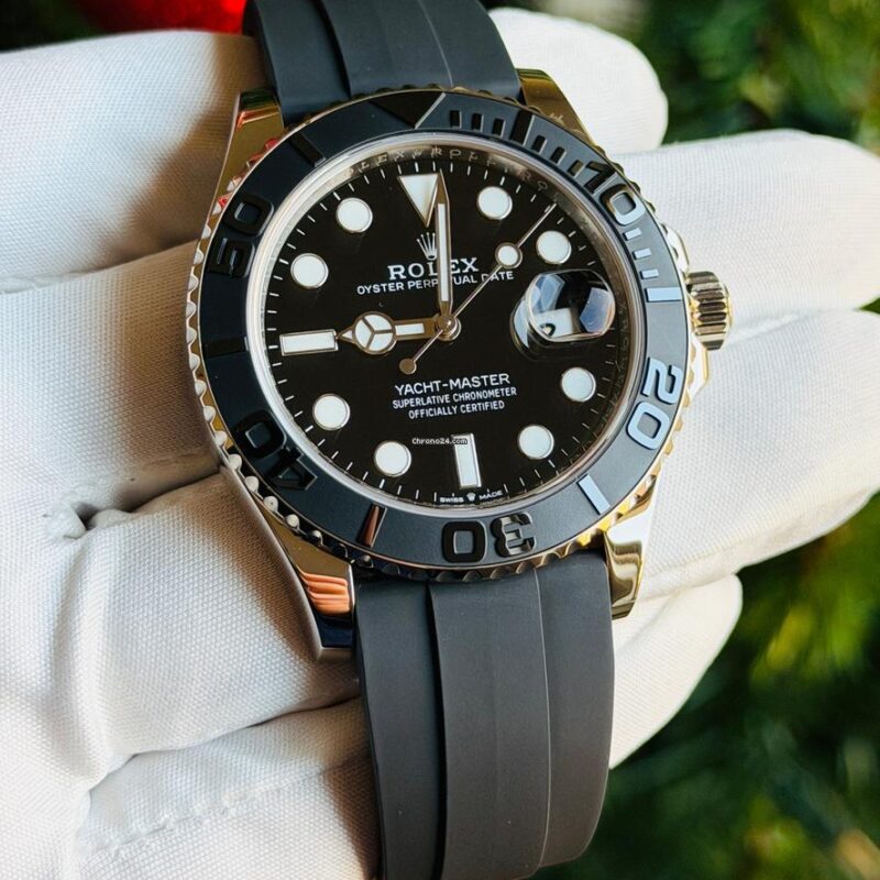 Rolex Yacht-Master 42 — White Gold, Oysterflex, Ref. 226659